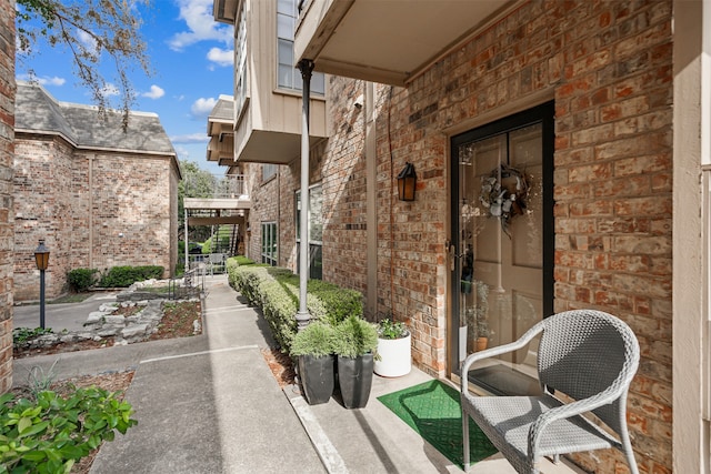 view of entrance to property