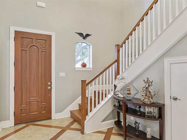 view of foyer