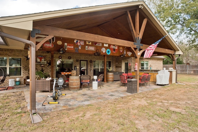 view of patio