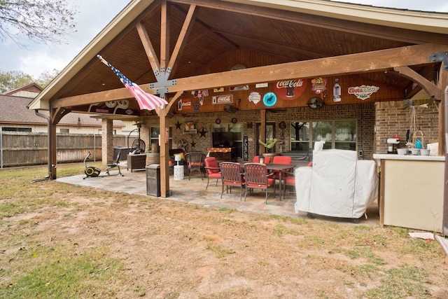 view of patio