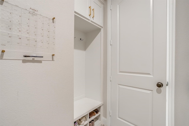 view of mudroom