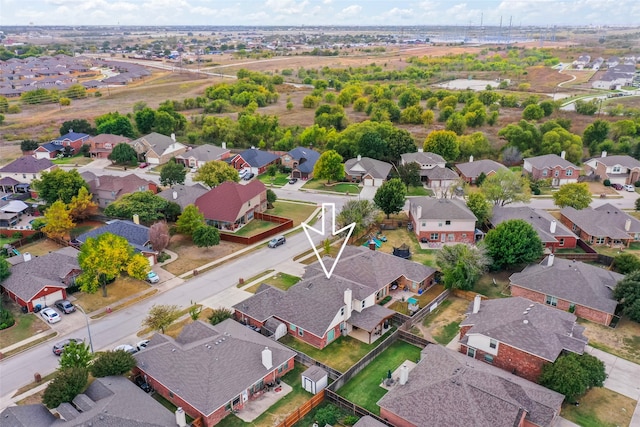 628 Destin Dr, Fort Worth, TX 76131 - aerial perspective of suburban area