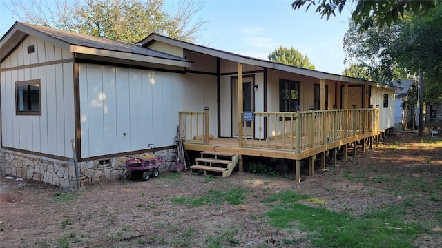 view of rear view of house