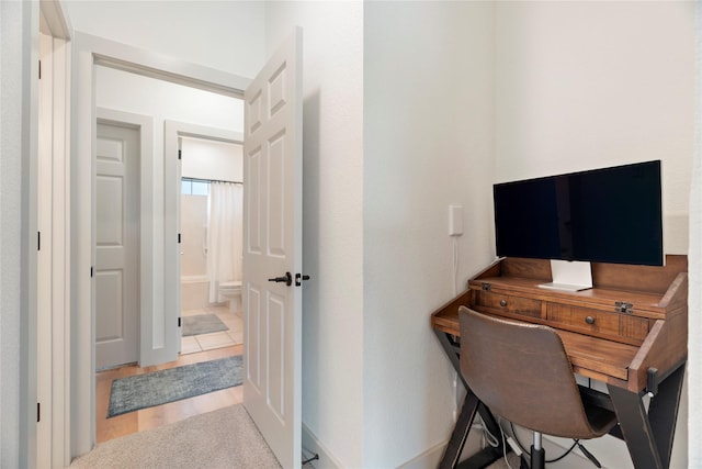 26035 Heartwood Dr Unit 410, Whitney, TX 76692 - office space with wood finished floors