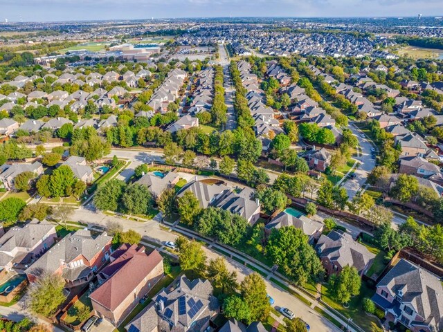 aerial view