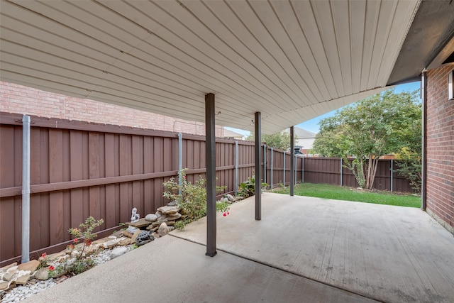 view of patio