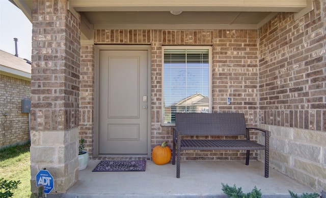 view of entrance to property