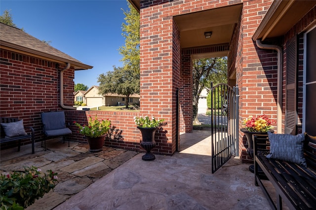 view of patio