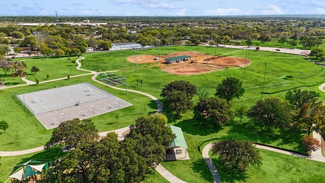 aerial view