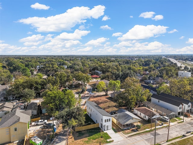 aerial view