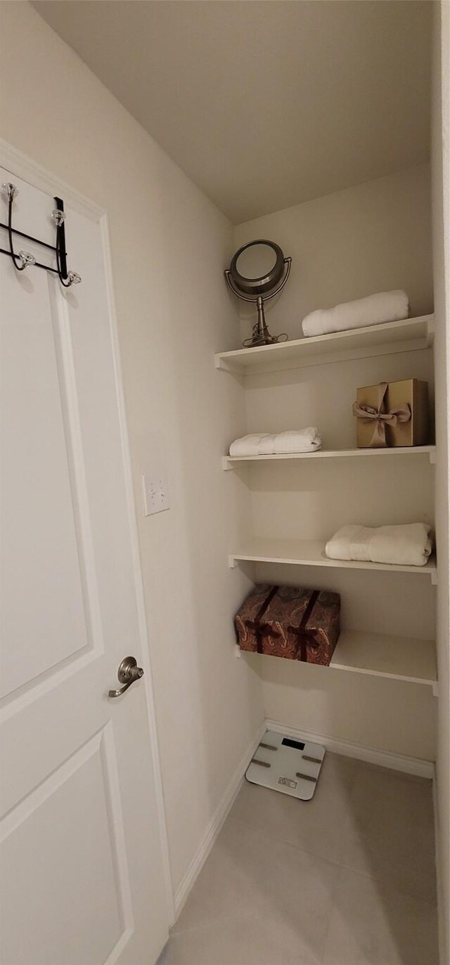 laundry area featuring light hardwood / wood-style flooring and washer and dryer