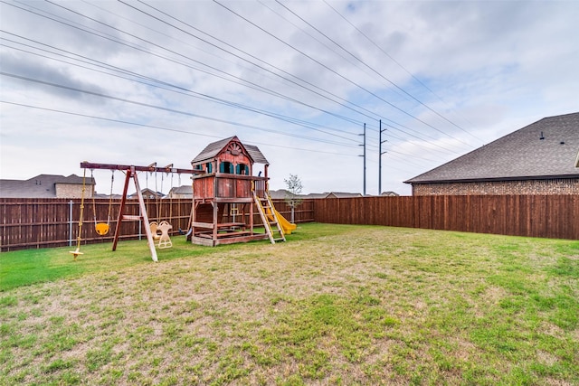 723 Cherish Day Dr, Lavon, TX 75166 - view of yard featuring a playground