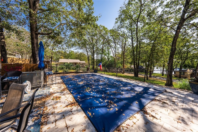 view of pool