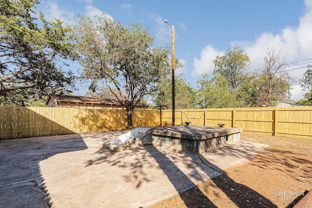 view of patio