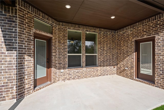 view of patio