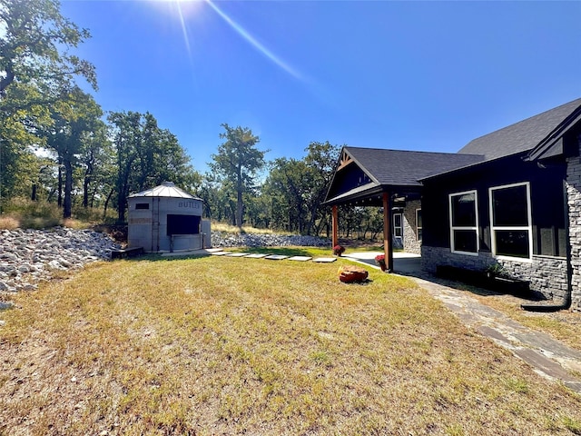166 Oak Ridge Loop, Whitney, TX 76692 - view of grassy yard