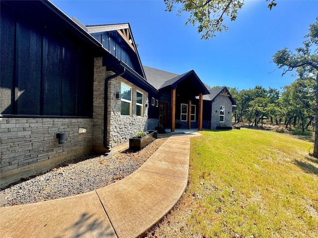 166 Oak Ridge Loop, Whitney, TX 76692 - view of grassy yard