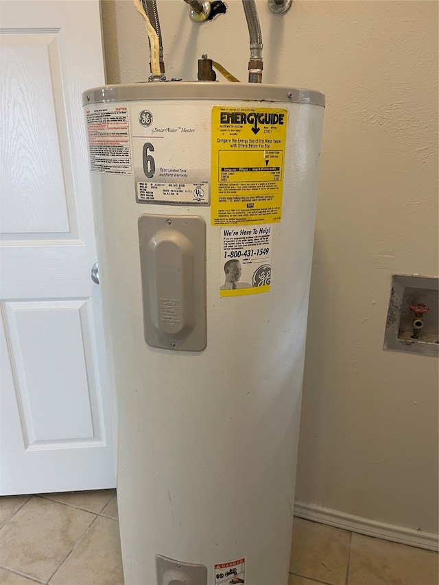 utilities featuring water heater