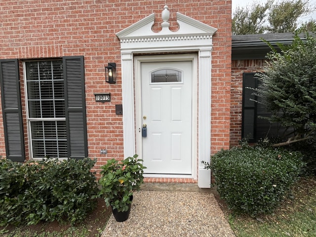 view of property entrance