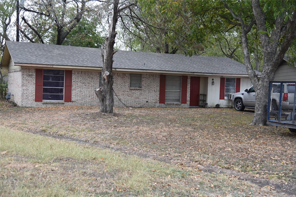 view of ranch-style house