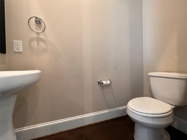 bathroom with toilet