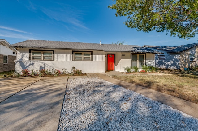 view of ranch-style house