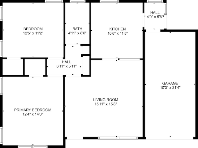 1734 Park Ave, Abilene, TX 79603 - plan