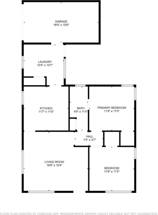 1734 Park Ave, Abilene, TX 79603 - floor plan