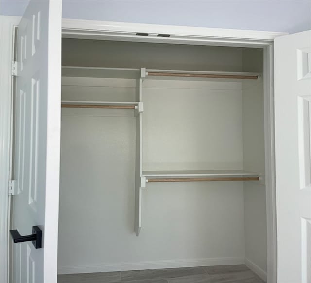 view of closet