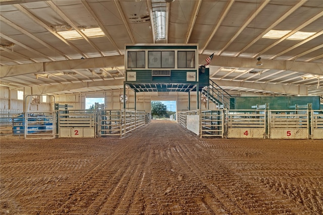 view of stable