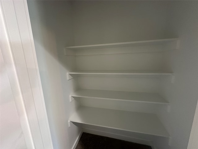 view of closet