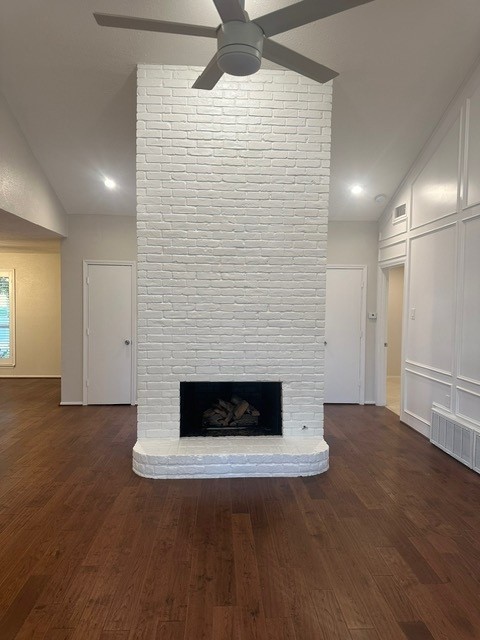 full bathroom with marble finish floor, visible vents, toilet, shower / tub combo, and vanity