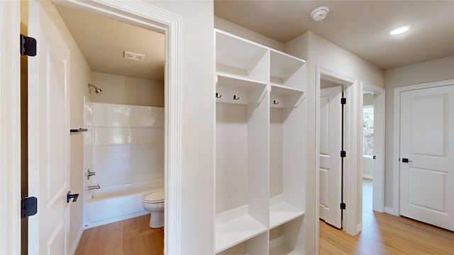 703 Cedar St, Cleburne, TX 76031 - mudroom with light wood-style flooring