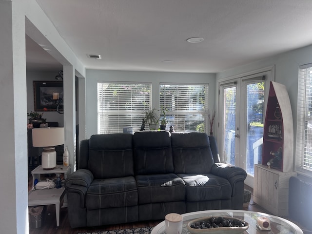 view of living room