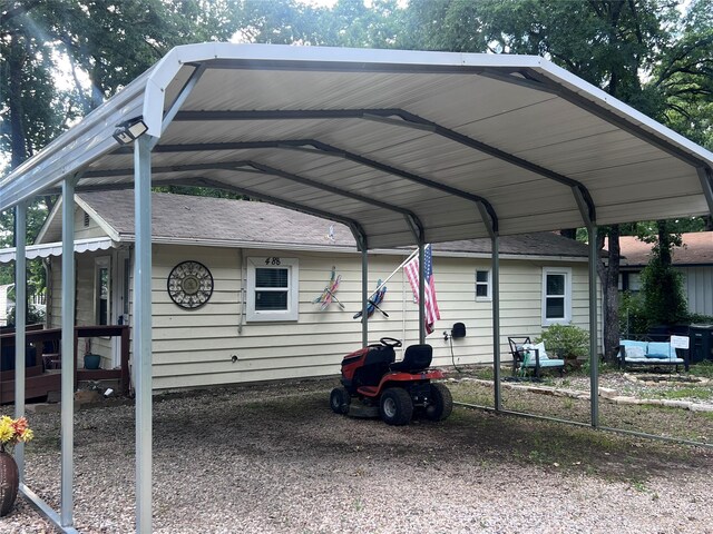 488 Briggs Blvd, East Tawakoni, TX 75472 - view of car parking with a carport
