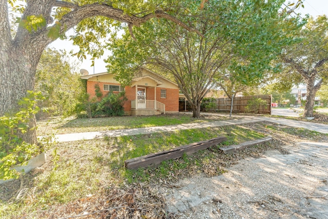 view of front of house