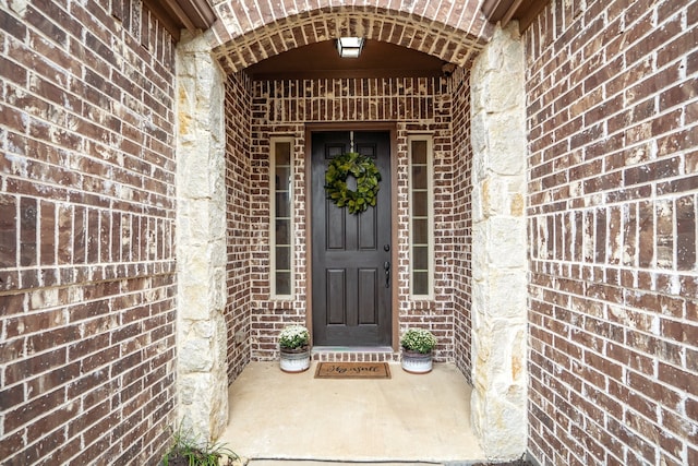 view of property entrance