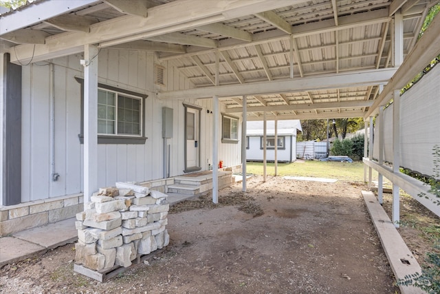 view of patio