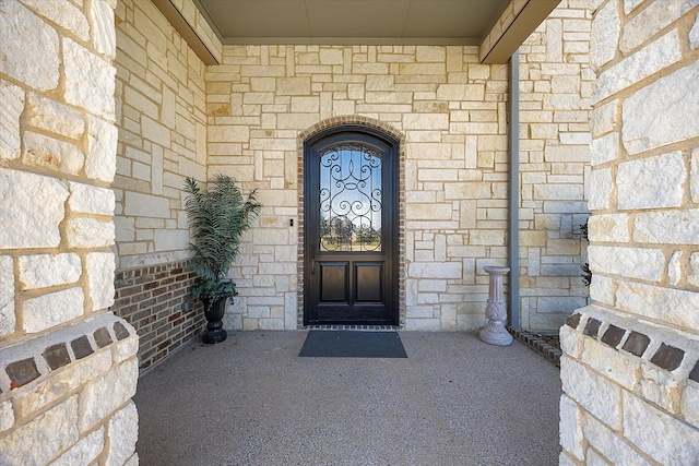 view of entrance to property