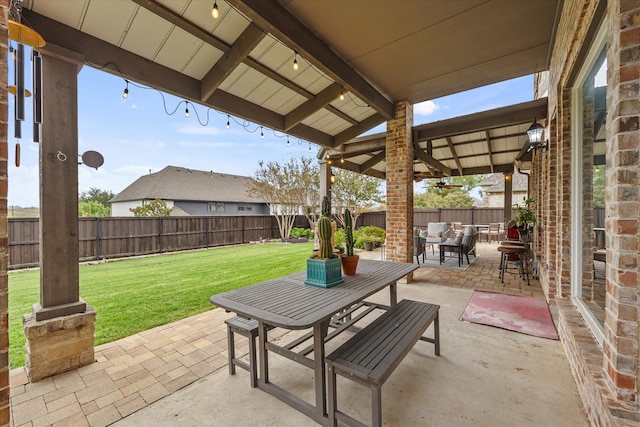 view of patio / terrace