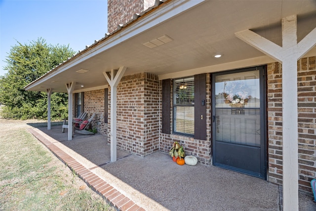 view of property entrance