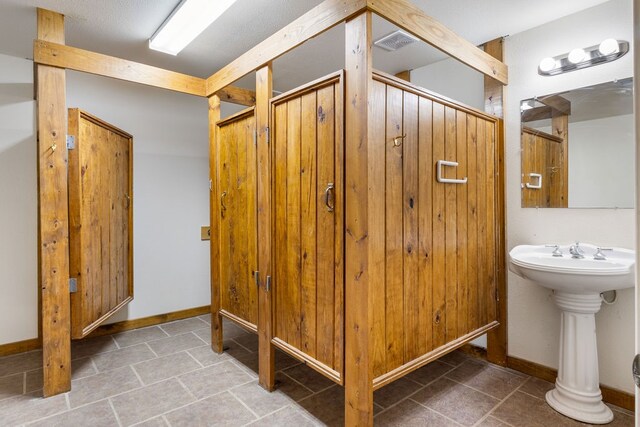 bathroom featuring tile patterned floors