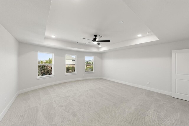 bathroom with tile patterned floors, ceiling fan, vanity, and walk in shower