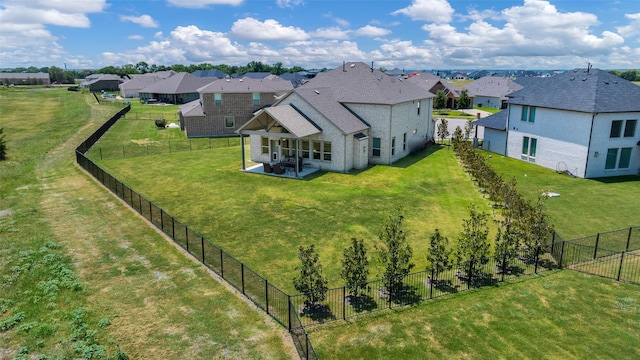 317 St Paul Ct, Heath, TX 75126 - aerial perspective of suburban area