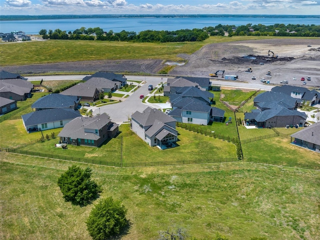 317 St Paul Ct, Heath, TX 75126 - aerial perspective of suburban area featuring a large body of water