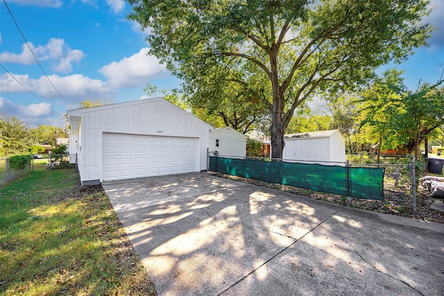 exterior space with a yard