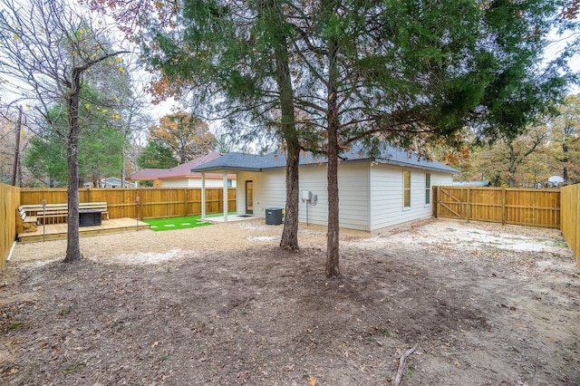 exterior space with a patio area