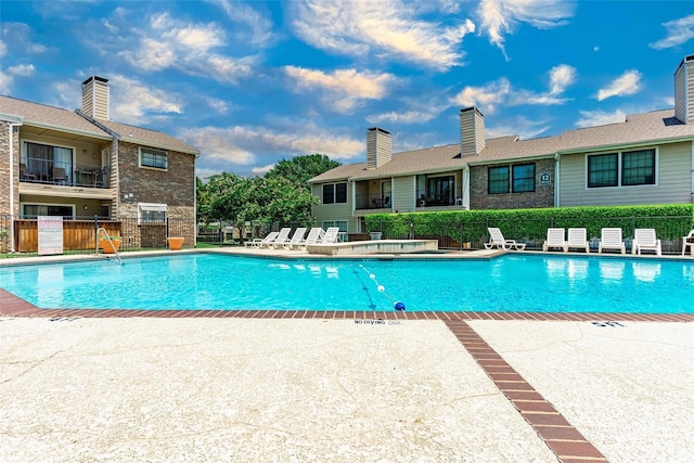 4748 Old Bent Tree Ln Unit 1104, Dallas, TX 75287 - community pool with a patio area