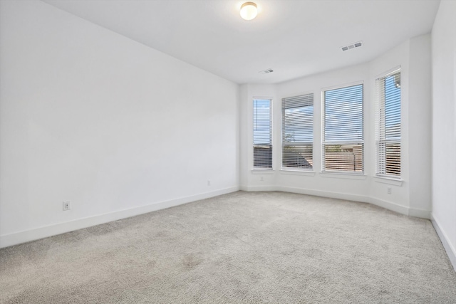 empty room with carpet floors