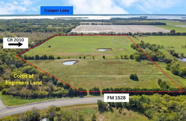 TBD Fm 1528, Cooper TX, 75432 land for sale